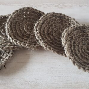 麻糸コースター