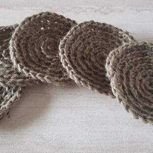 麻糸コースター