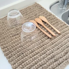 水切りマットできました♪